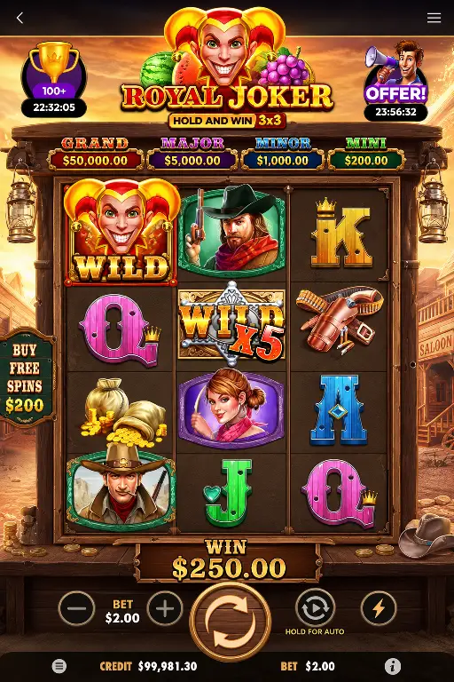 WildWestGold — скриншот 2